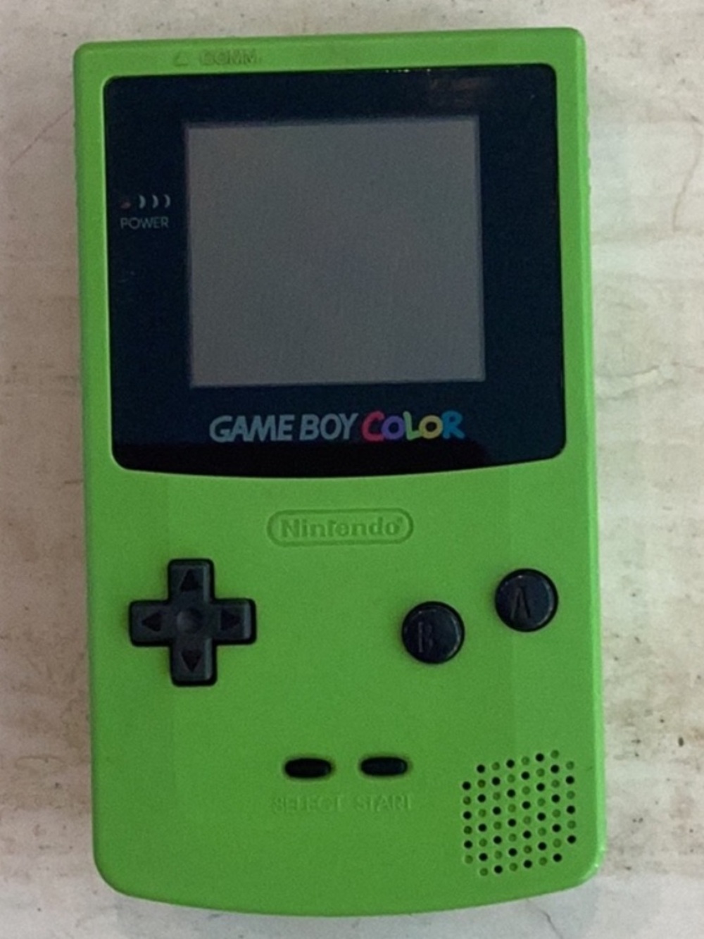 Nintendo Gameboy Color Console Kiwi Green Game Boy Tested Working Authentic